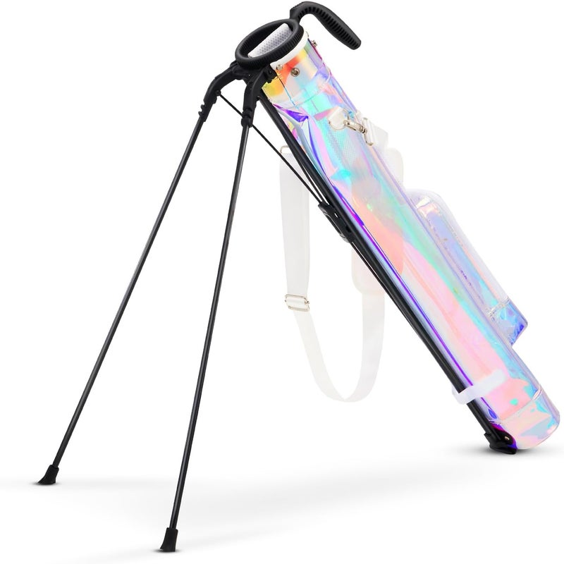 KVV Lightweight Sunday Golf Stand Bag, Colorful Fashion Pitch and Putt Golf Bag - Image 4